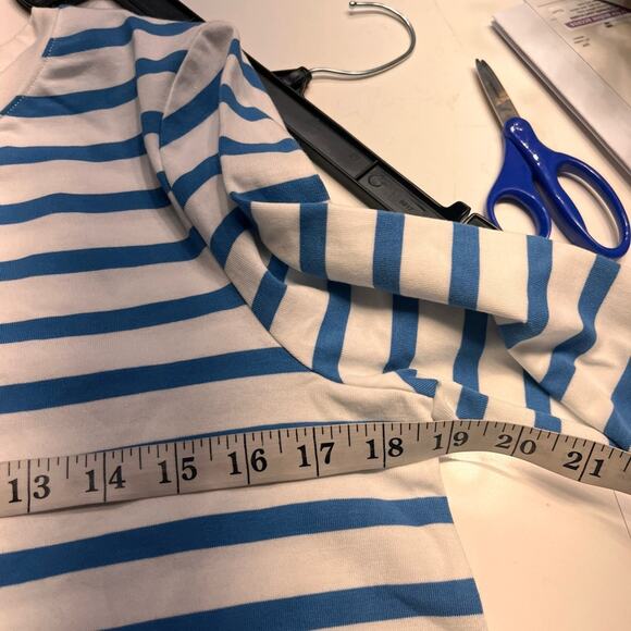 NEW Boden Striped Jersey Shirt Dress size 6L - Picture 8 of 13